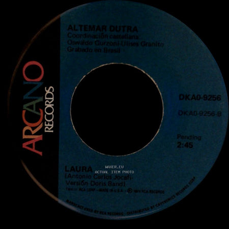 Altemar Dutra - Laura / El Amor Que No Se Espera side A
