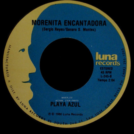 Unknown Artist - Morenita Encantadora / Malas Mañas side A