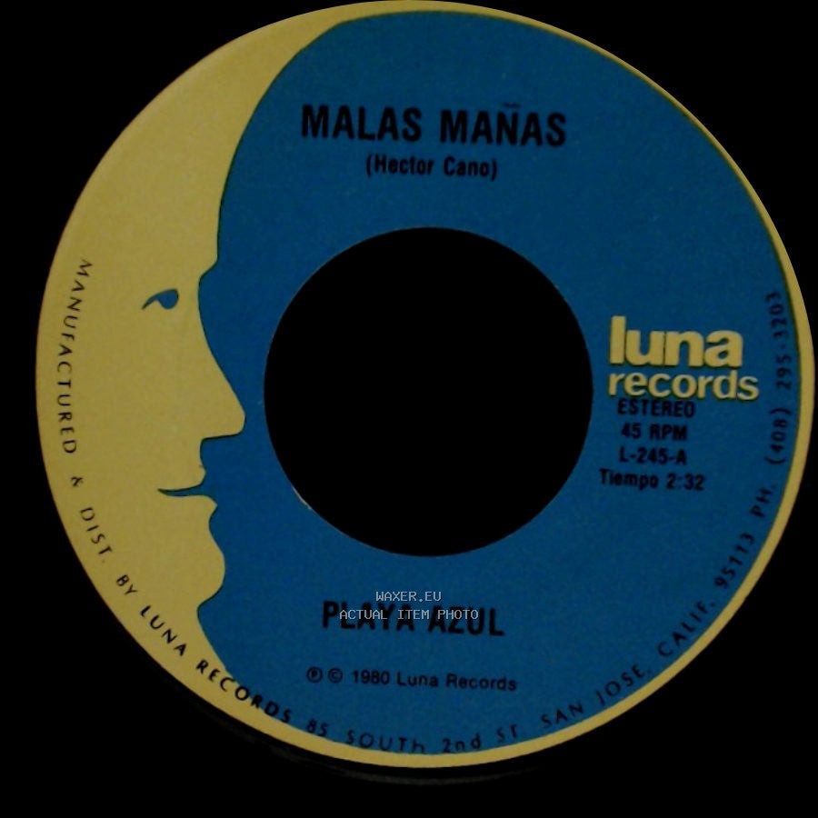 Unknown Artist - Morenita Encantadora / Malas Mañas side B