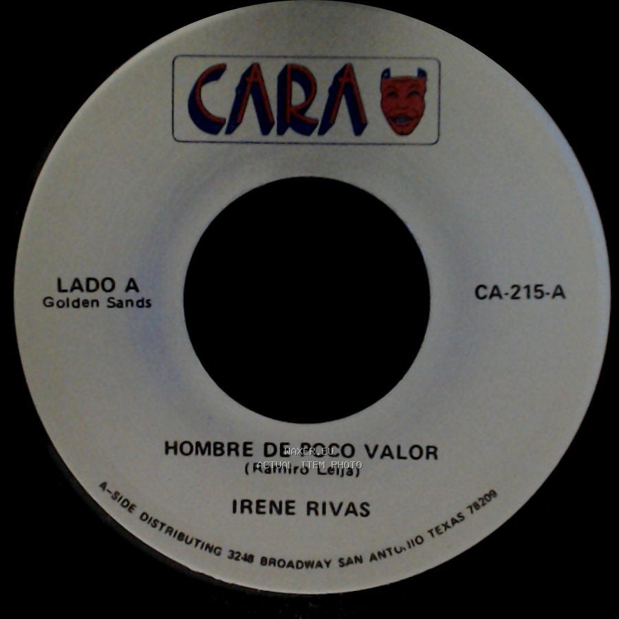 Irene Rivas - Hombre De Poco Valor / No Me Toques side A