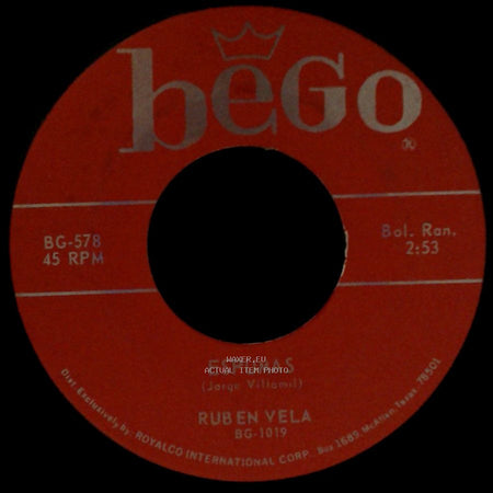Ruben Vela - El Conejito / Espumas side B