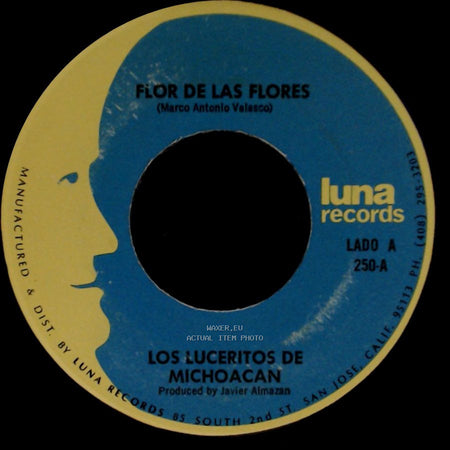 Los Luceritos De Michoacan - Flor De Las Flores / Se Que Te Vas side A