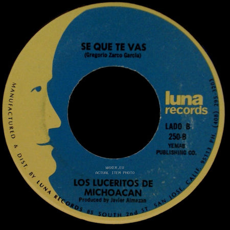 Los Luceritos De Michoacan - Flor De Las Flores / Se Que Te Vas side B