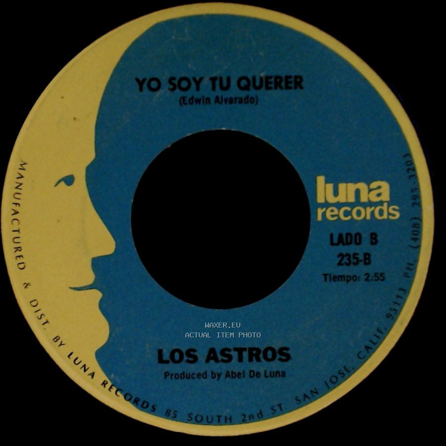 Los Astros - Tres Dias / Yo Soy Tu Querer side B