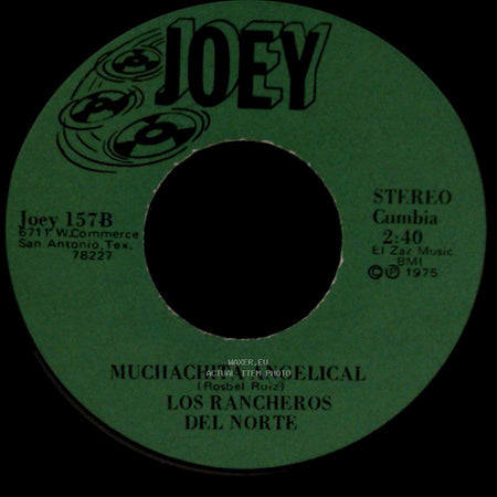 Los Rancheros Del Norte - Muchachita Angelical / Cumbia En La Arena side A