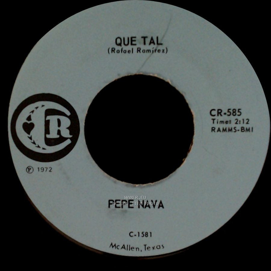 Pepe Nava - Que Tal / En Mi Cuarto Triste side A