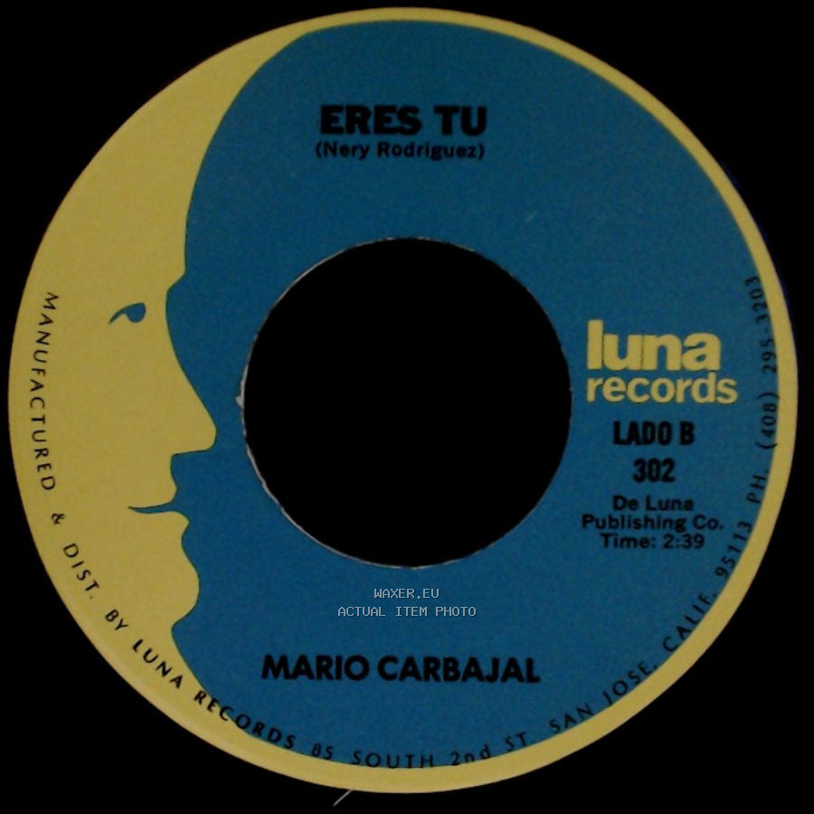 Mario Carbajal - Frio De Ausencia (D.A.R.) / Eres Tu side B