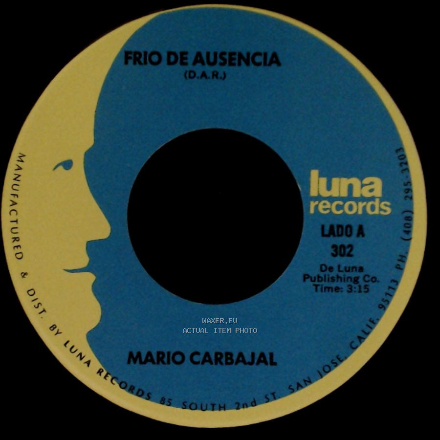 Mario Carbajal - Frio De Ausencia (D.A.R.) / Eres Tu side A
