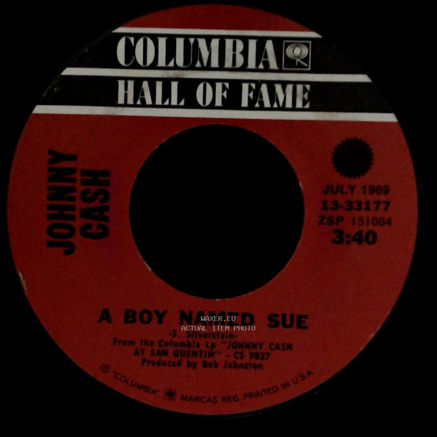 Johnny Cash - A Boy Named Sue / San Quentin side A