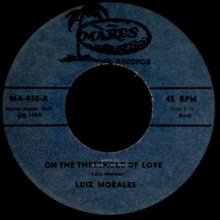Luiz Morales - 'til I Loved You / On The Threshold Of Love side B
