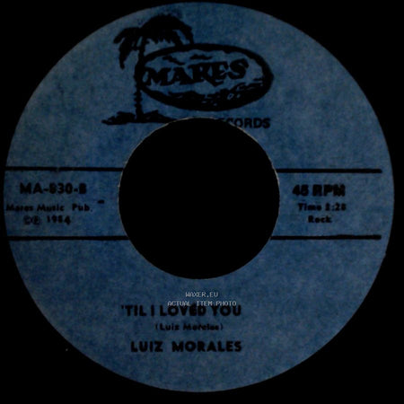 Luiz Morales - 'til I Loved You / On The Threshold Of Love side A