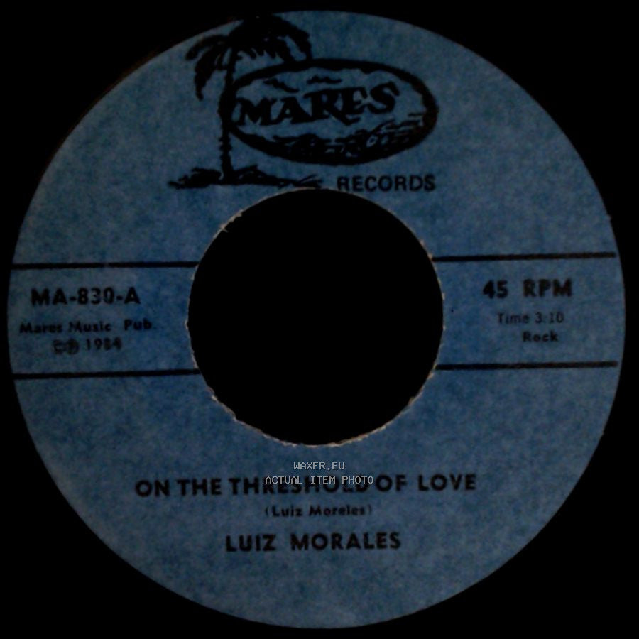 Luiz Morales - 'til I Loved You / On The Threshold Of Love side B