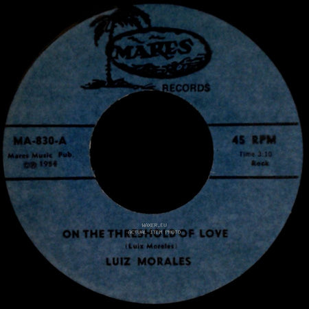 Luiz Morales - 'til I Loved You / On The Threshold Of Love side A