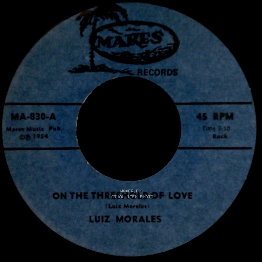 Luiz Morales - 'til I Loved You / On The Threshold Of Love side A