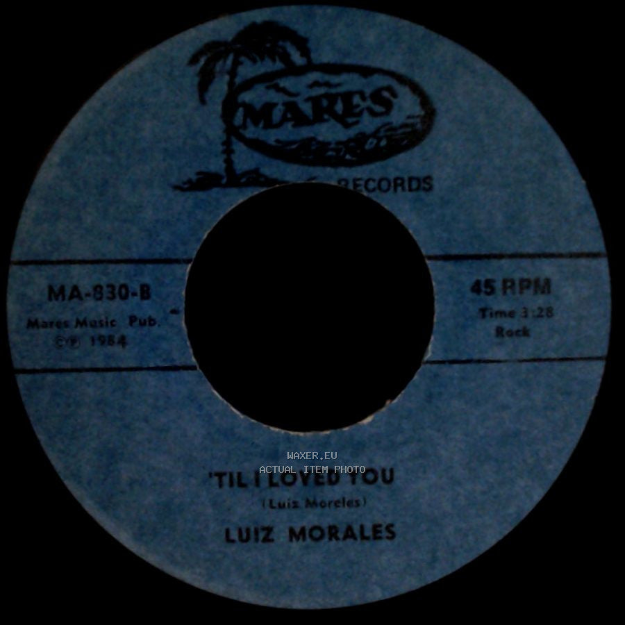 Luiz Morales - 'til I Loved You / On The Threshold Of Love side B