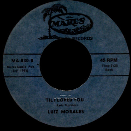 Luiz Morales - 'til I Loved You / On The Threshold Of Love side B