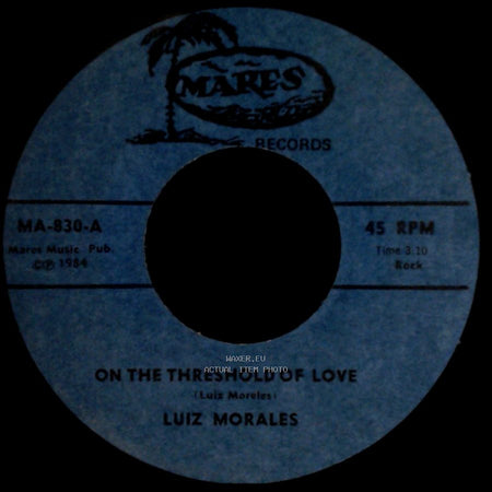 Luiz Morales - 'til I Loved You / On The Threshold Of Love side B