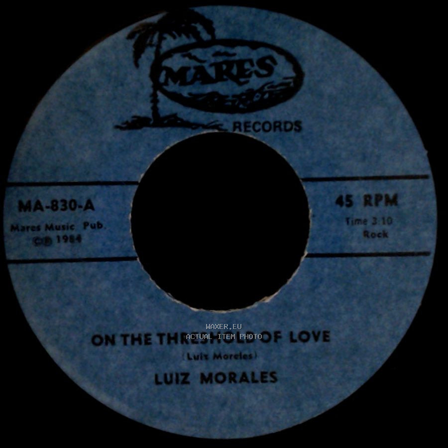 Luiz Morales - 'til I Loved You / On The Threshold Of Love side A