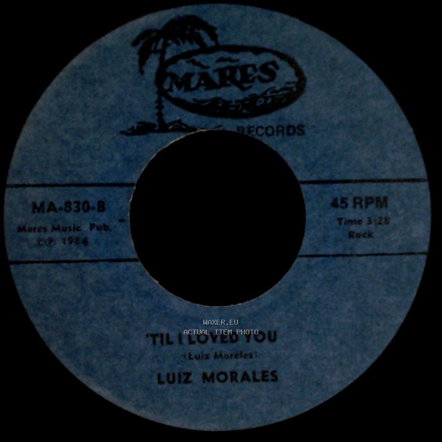 Luiz Morales - 'til I Loved You / On The Threshold Of Love side B