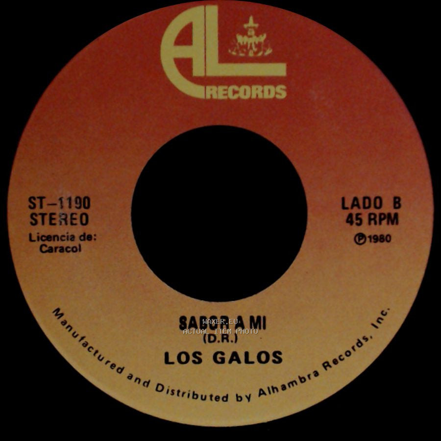 Los Galos - El Oyo / Sabor A Mi side B
