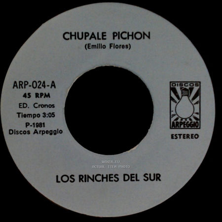 Los Rinches Del Sur - La Troca / Chupale Pichon side B