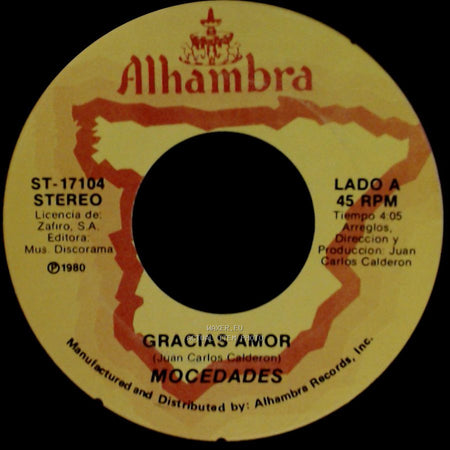 Mocedades - Gracias Amor / Todo side A