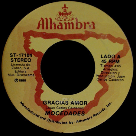 Mocedades - Gracias Amor / Todo side A