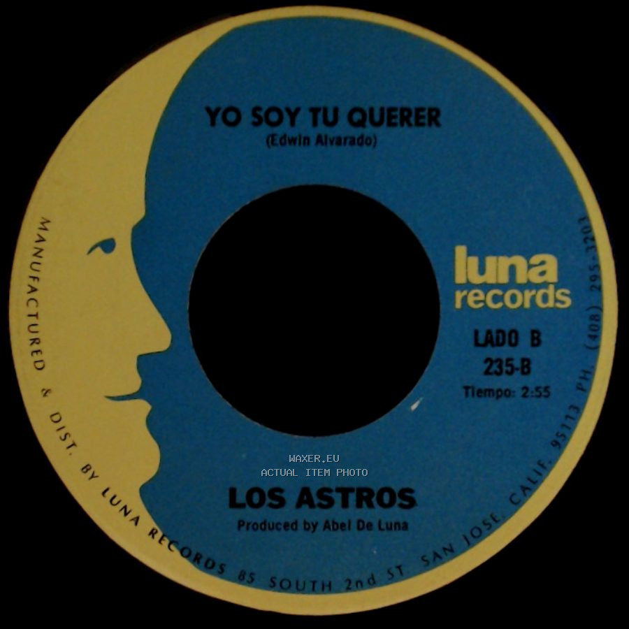Los Astros - Tres Dias / Yo Soy Tu Querer side B
