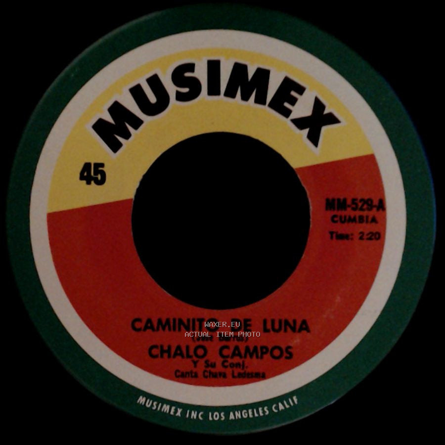Chalo Campos - El Hombre Y La Mujer / Caminito De Luna side B
