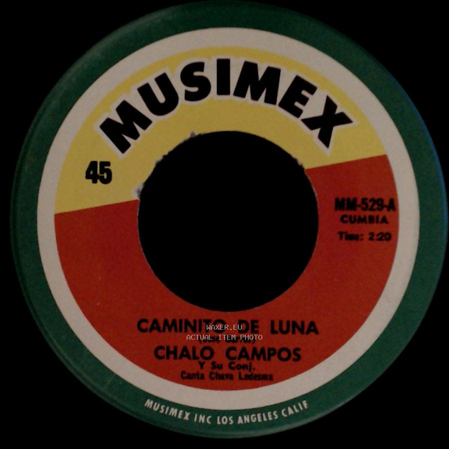 Chalo Campos - El Hombre Y La Mujer / Caminito De Luna side B