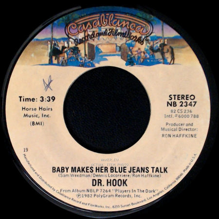 Dr. Hook - Baby Makes Her Blue Jeans Talk / The Turn On side A