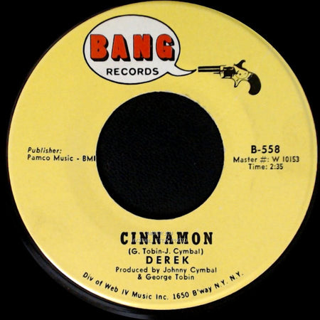 Derek - This Is My Story / Cinnamon side B