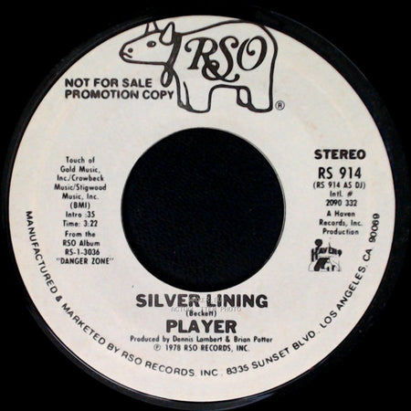 Player - Silver Lining / Silver Lining side A