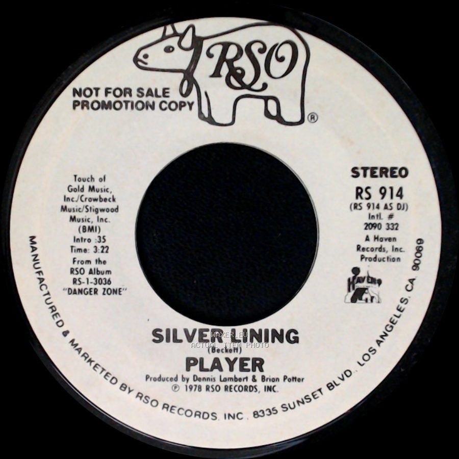 Player - Silver Lining / Silver Lining side A