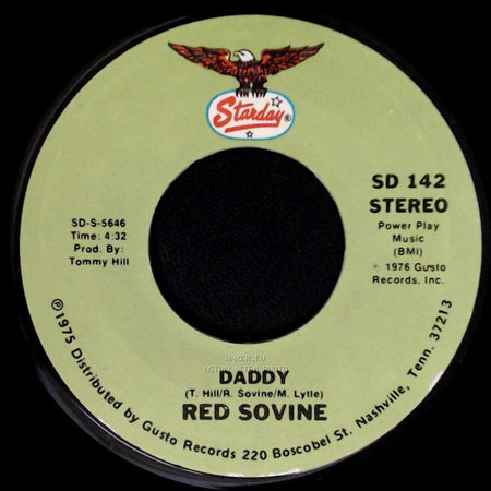Red Sovine - Daddy / Teddy Bear side A
