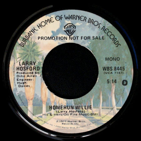 Larry Hosford - Homerun Willie / Homerun Willie side A