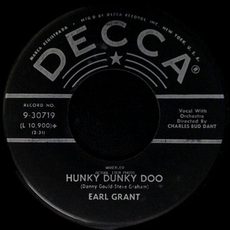 Earl Grant - The End / Hunky Dunky Doo side B