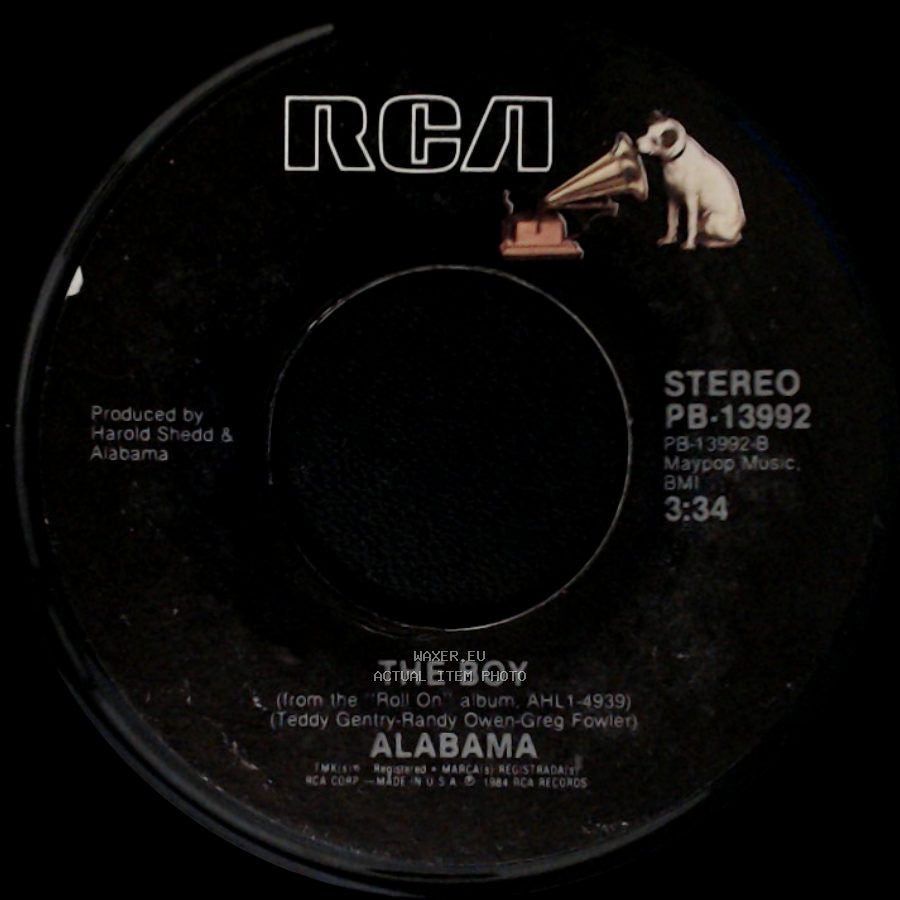 Alabama - There's No Way / The Boy side B