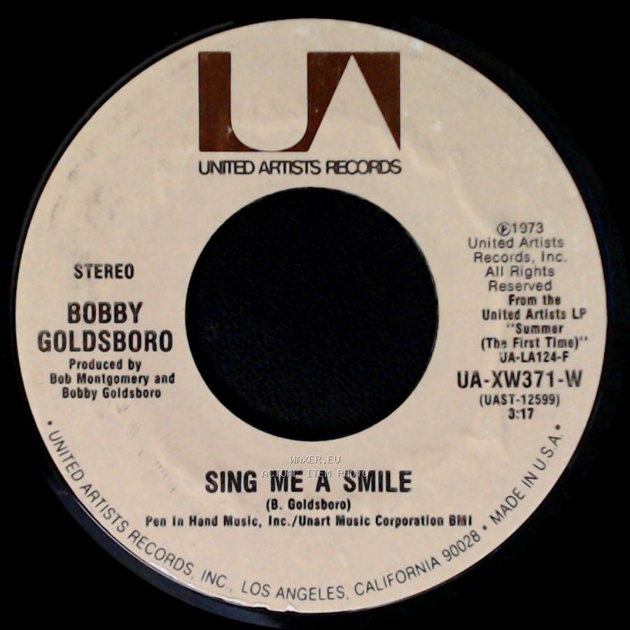 Bobby Goldsboro - Sing Me A Smile / Marlena side A
