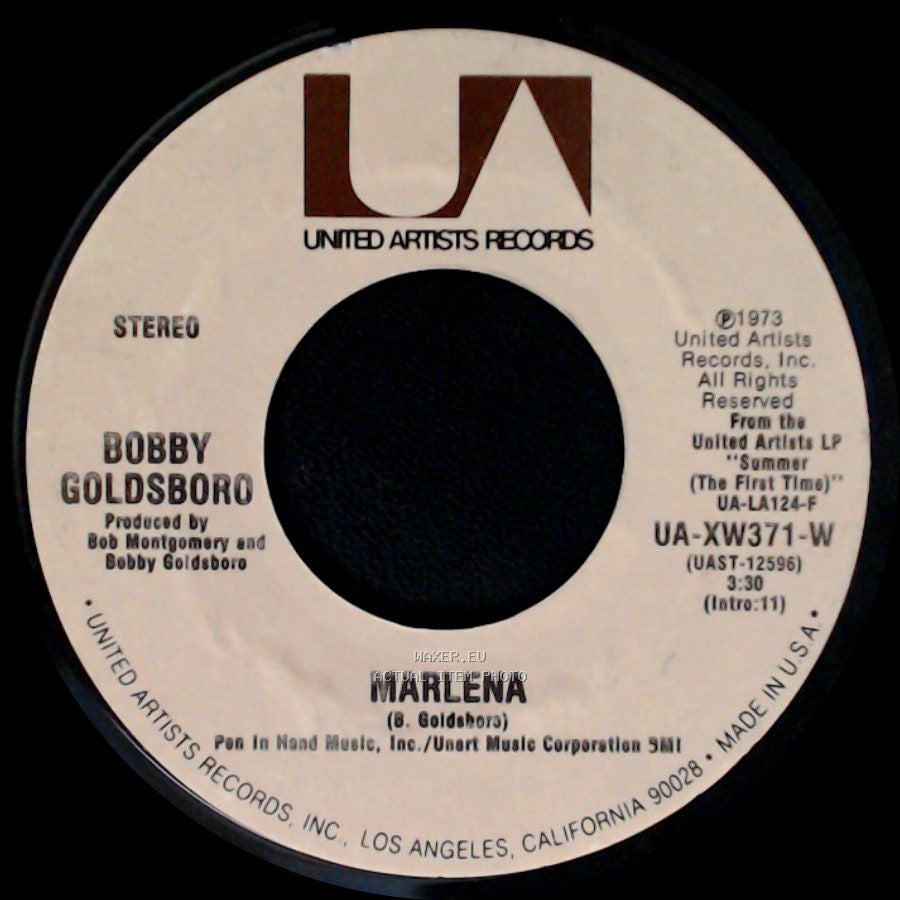 Bobby Goldsboro - Sing Me A Smile / Marlena side B