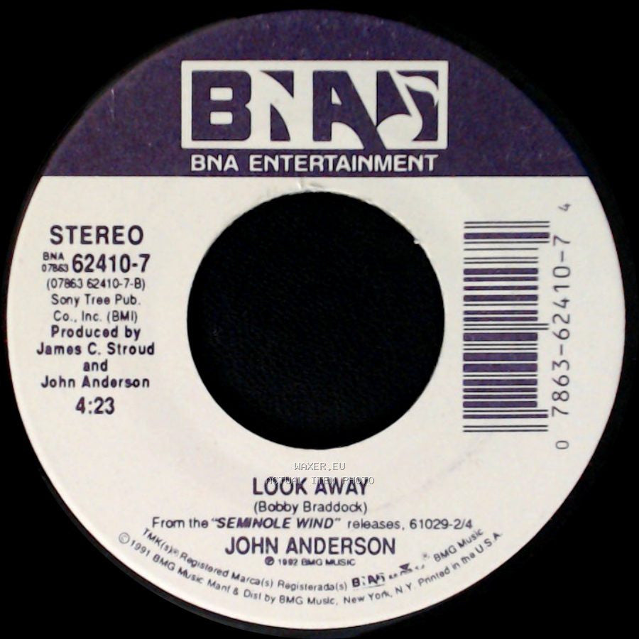 John Anderson - Look Away / Let Go Of The Stone side A