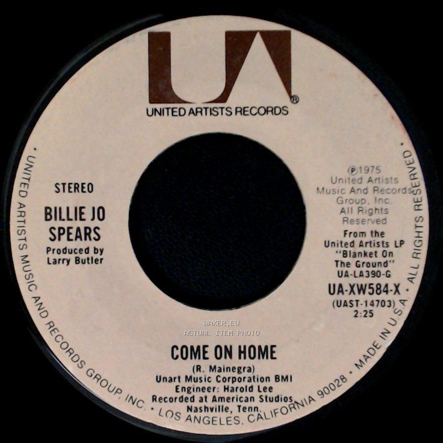 Billie Jo Spears - Come On Home / Blanket On The Ground side A
