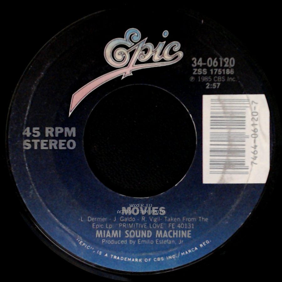 Miami Sound Machine - Words Get In The Way / Movies side B