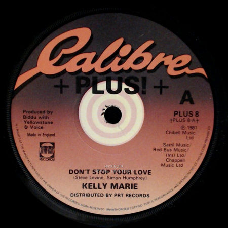 Kelly Marie - Don't Stop Your Love / Make Love To Me side A