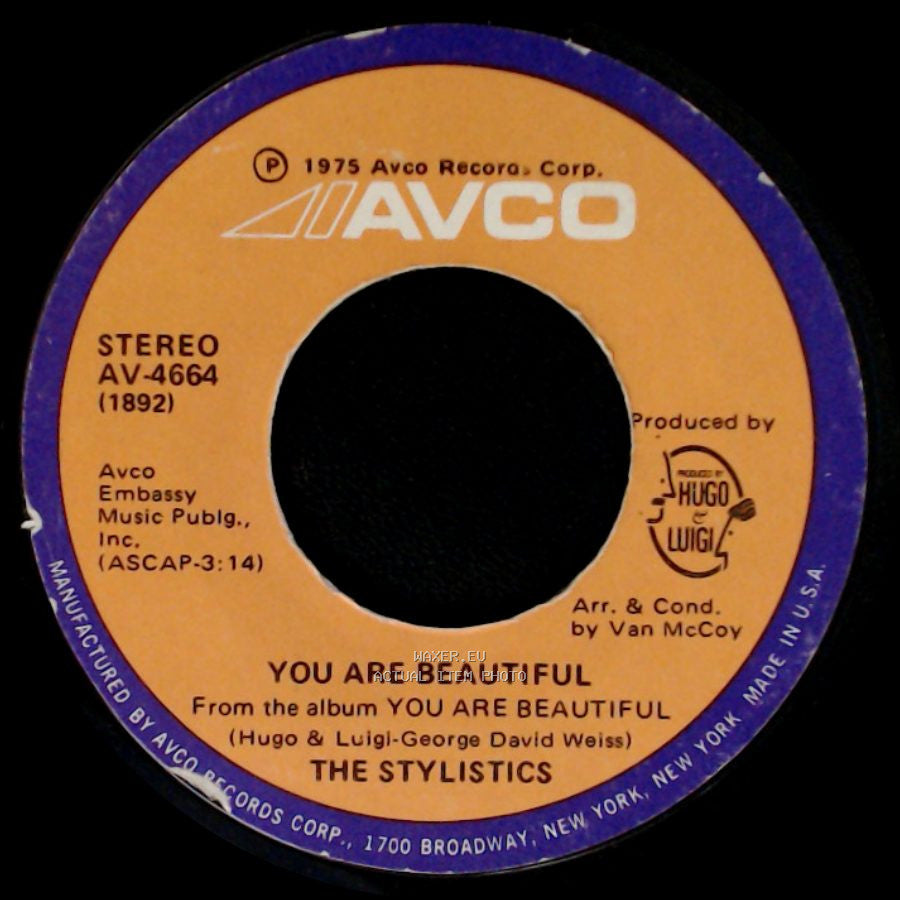 The Stylistics - You Are Beautiful / Michael Or Me side A