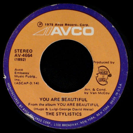 The Stylistics - You Are Beautiful / Michael Or Me side A