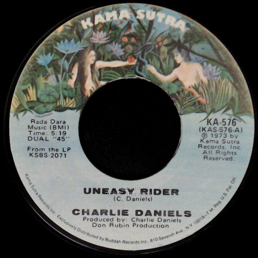 Charlie Daniels - Funky Junky / Uneasy Rider side B