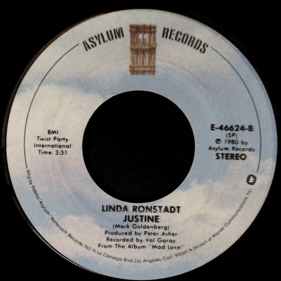 Linda Ronstadt - Justine / Hurt So Bad side A