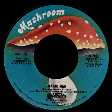 Heart - Magic Man / How Deep It Goes side A