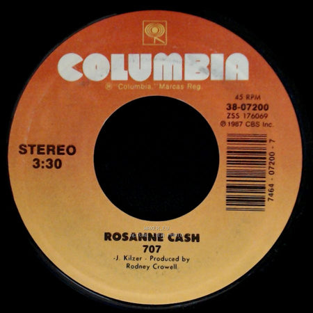 Rosanne Cash - 707 / The Way We Make A Broken Heart side A